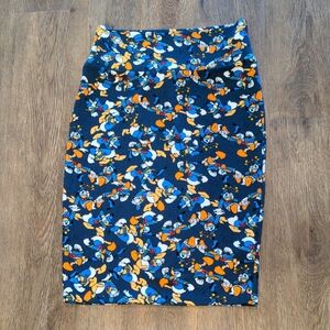Lularoe Disney Donald Duck Pencil Skirt Size XS